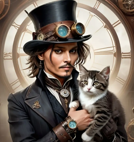 Diamond Painting Johnny Depp Captain Jack Sarrow